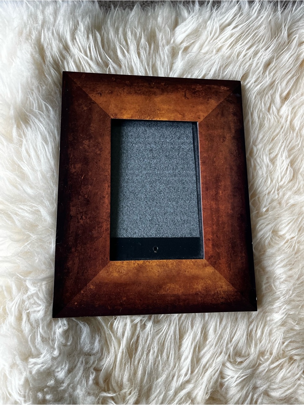 Rustic Brown Picture Frame - 4x6 Style